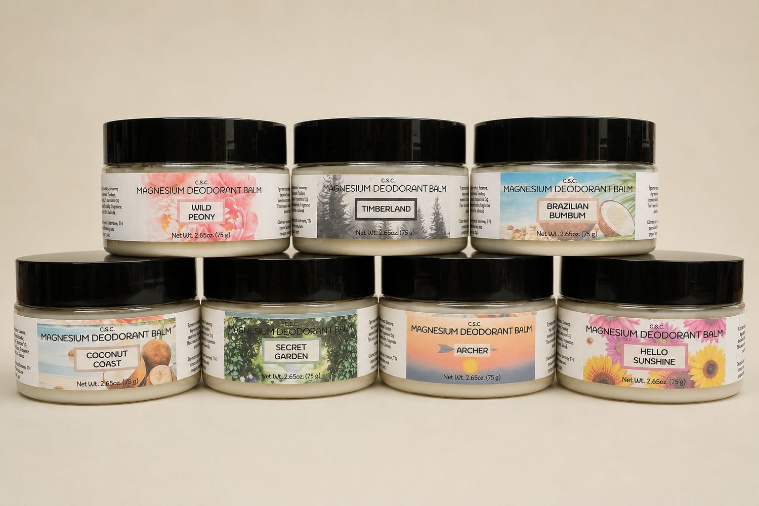 Deodorant Balm- With MAGNESIUM