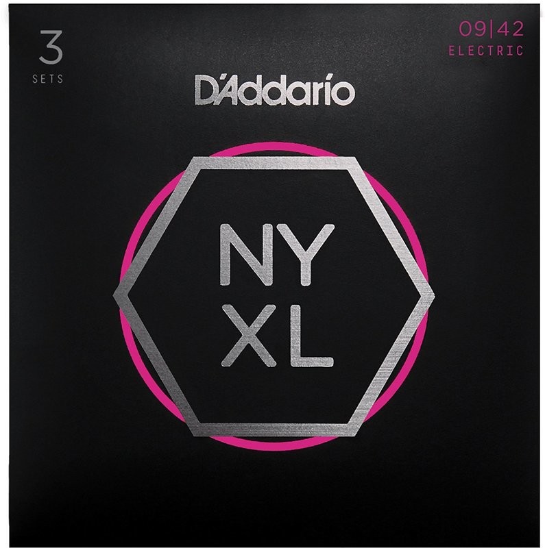 D&#39;Addario 09-42  3 Pack
