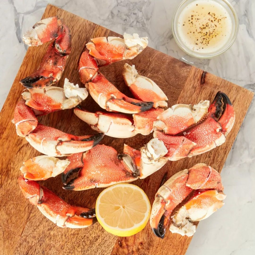 Jumbo Jonah Crab Claws - Tripled Scoured - 5lbs