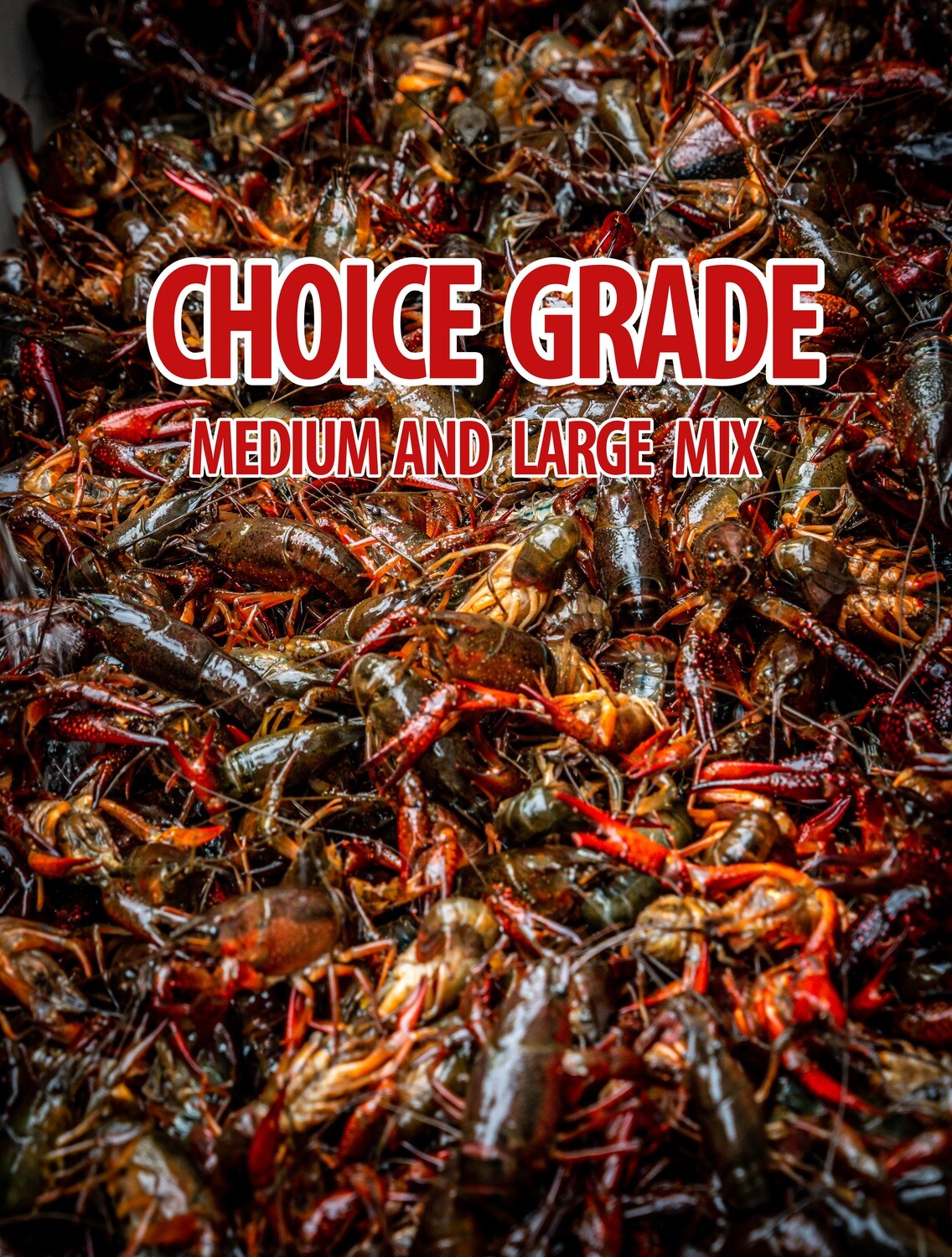 EASTER WEEKEND - Live Crawfish DEPOSIT - Manor, TX - Med/Lg Mix - $5.25 / lb (+/- 33 lb Sack) for 4/4/26- 4/5/26