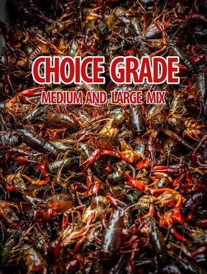 Live Crawfish DEPOSIT - Manor, TX - Med/Lg Mix - $4.65 / lb (+/- 33 lb Sack) for 5/16/26