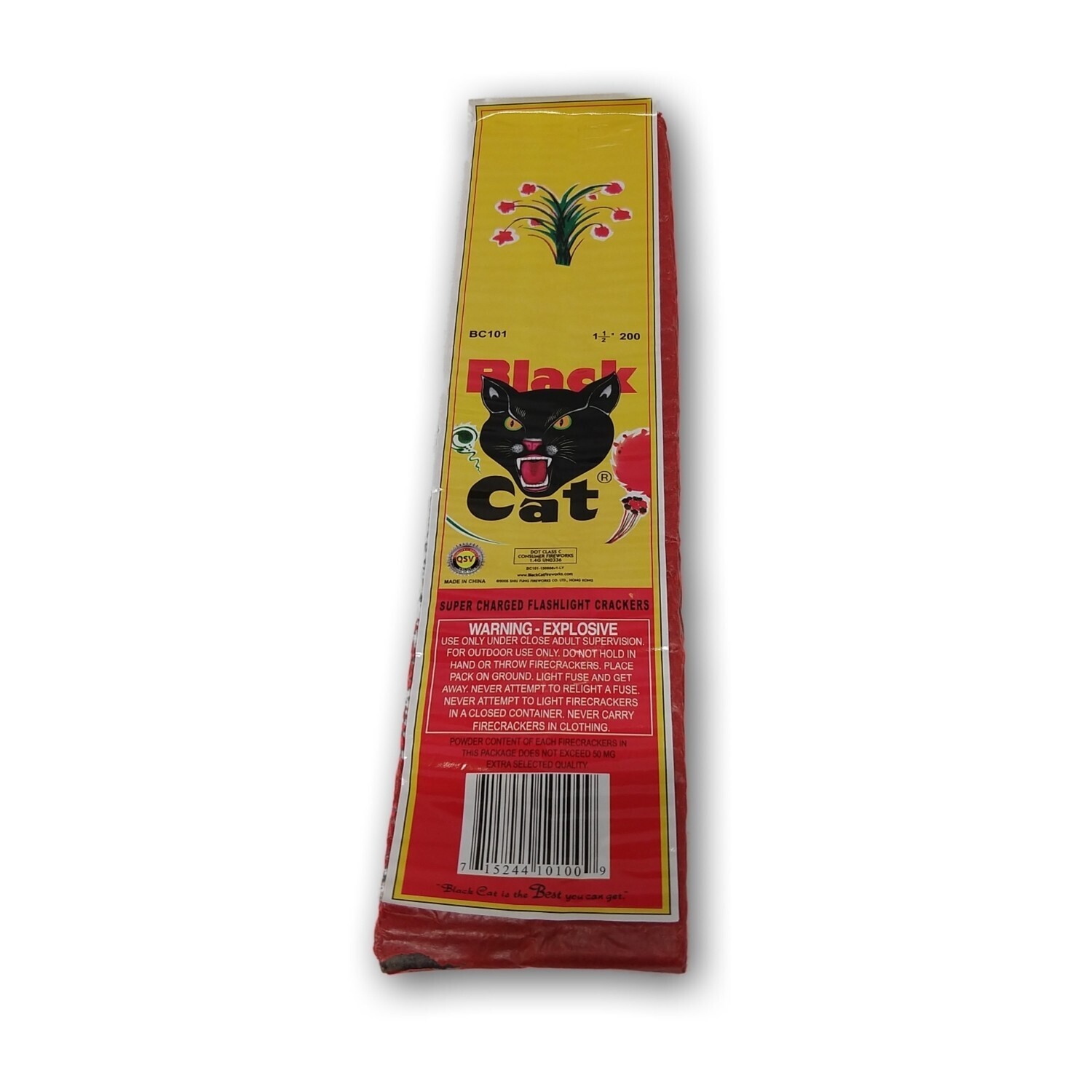 Black Cat Firecrackers (200 Pack)