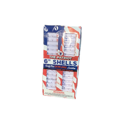 The Patriot 6” Shells 24 pack