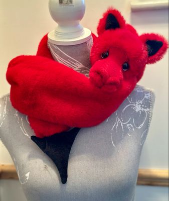 Dragon Drape Red