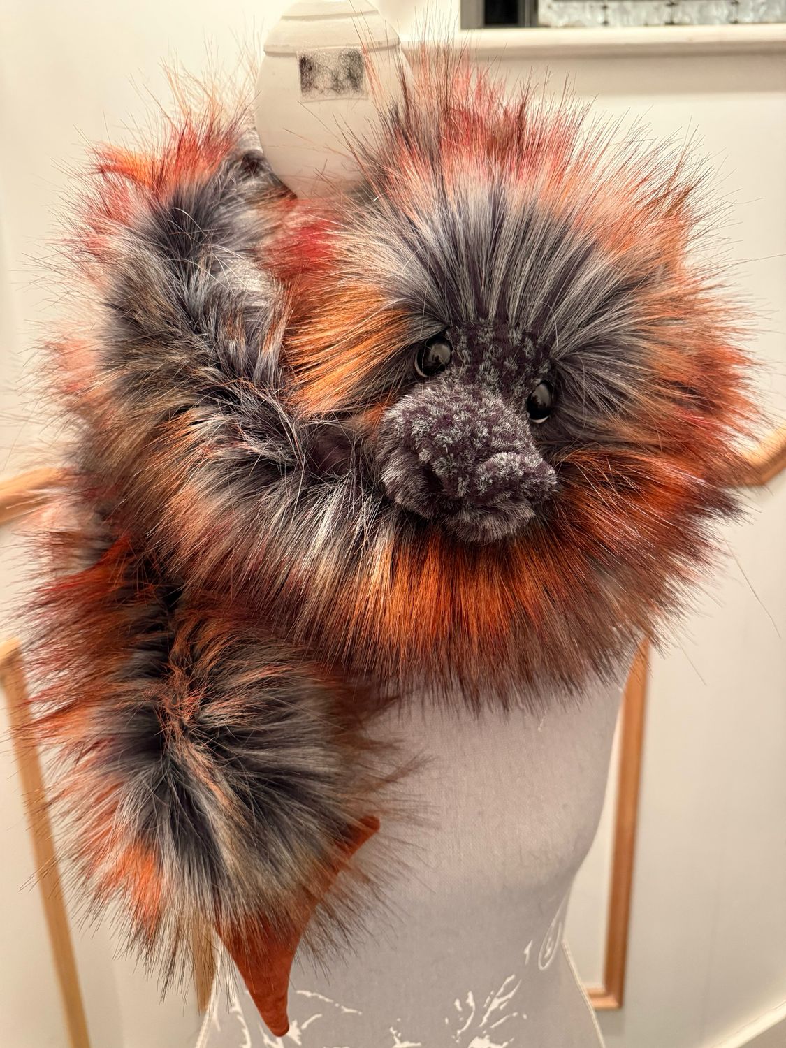 Dragon Drape Dark Grey Multi