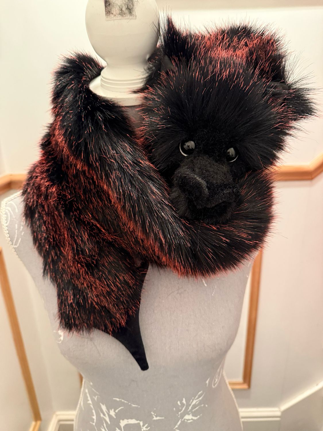 Dragon Drape Red/ Black Dragon Drape Red/ Black