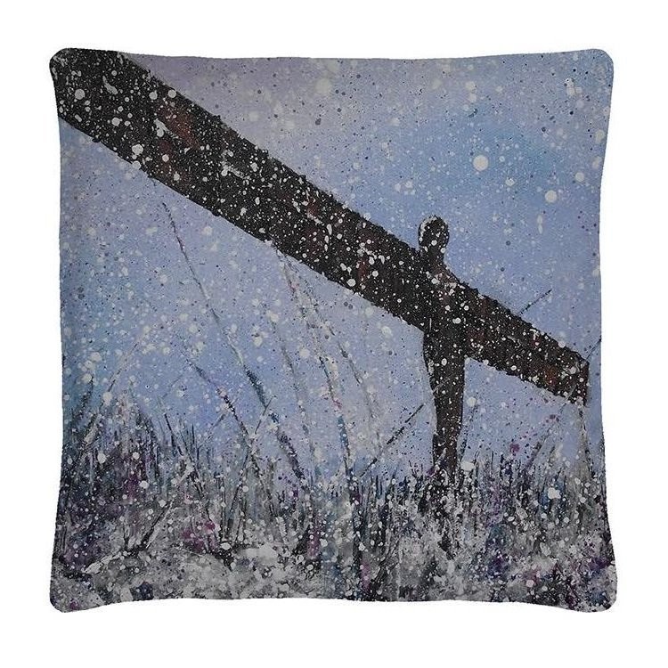 Angel of the North Cushion