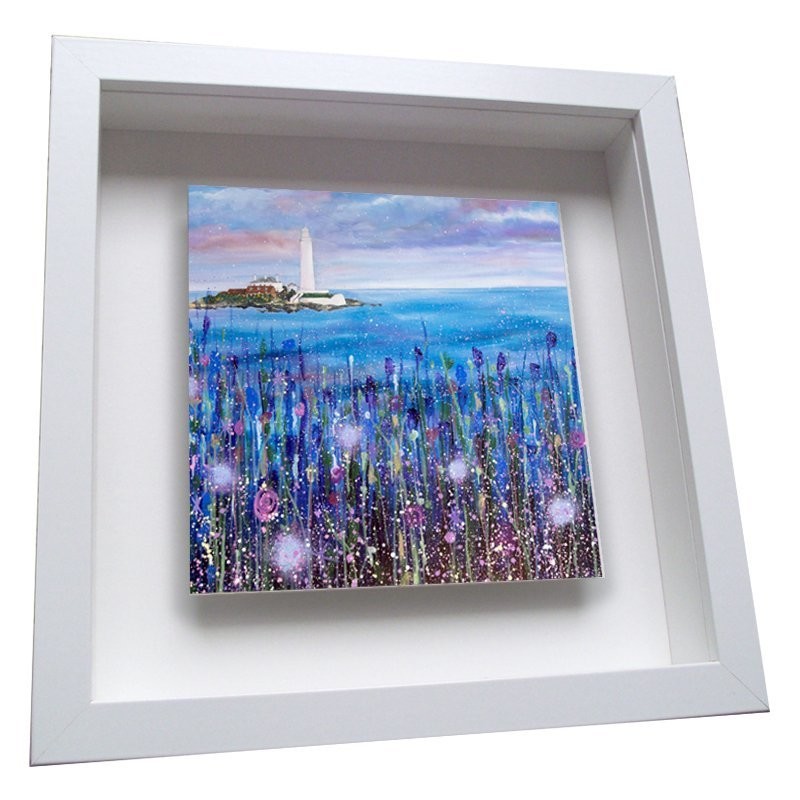 St Marys Blue - Framed Ceramic Tile