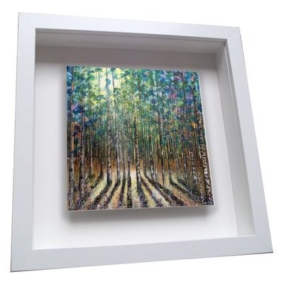 Lees Trees - Framed Ceramic Tile