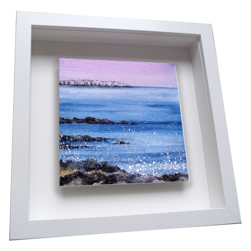 Farne Island - Framed Ceramic Tile