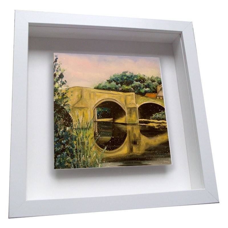 Felton Bridge - Framed Ceramic Tile
