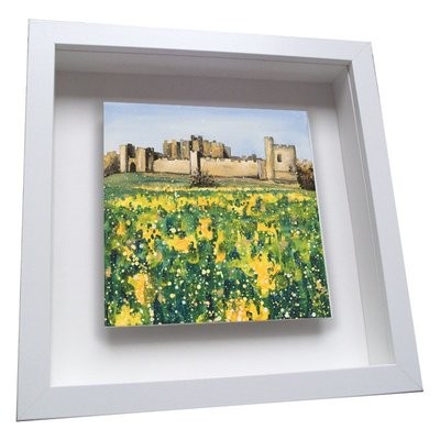 Alnwick Castle- Framed Ceramic Tile