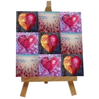 Lots of Love Ceramic tile with easel