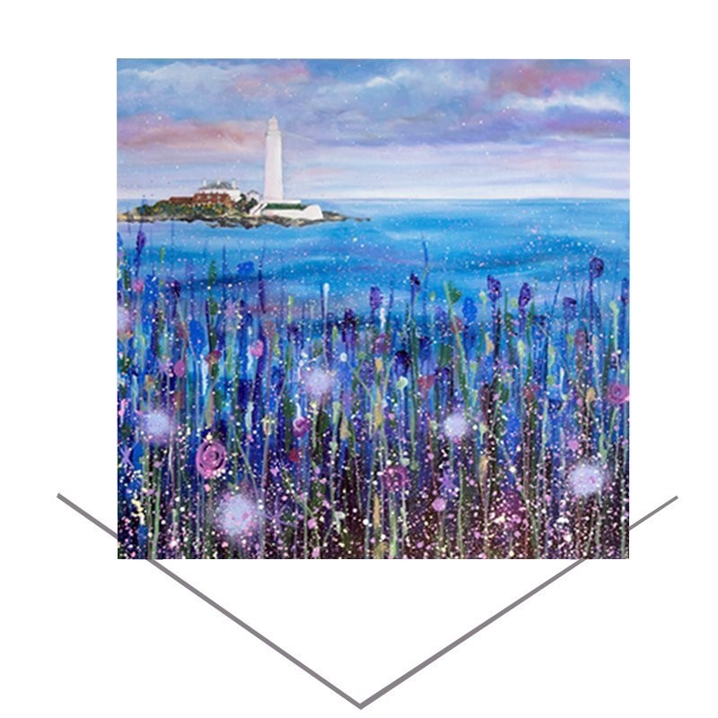 Emily Ward St Marys Blue Greeting Card