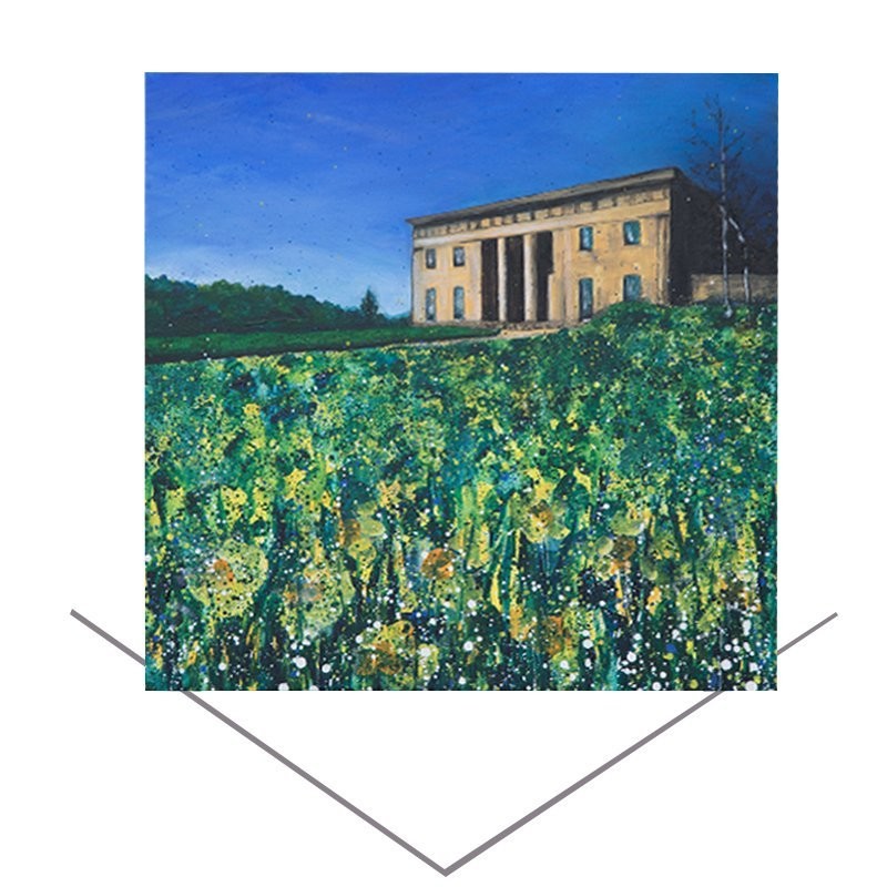 Emily Ward Belsay Hall Greeting Card