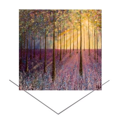 Emily Ward Bluebell Woods Greeting Card
