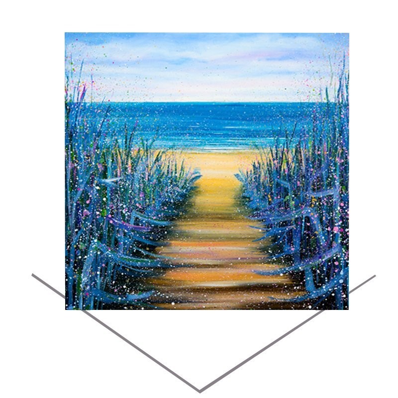 Emily Ward Going Forward Greeting Card