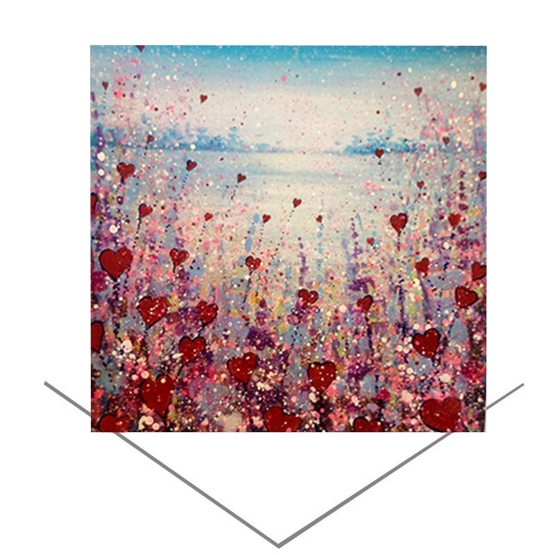 Emily Ward Love Flowers Greeting Card