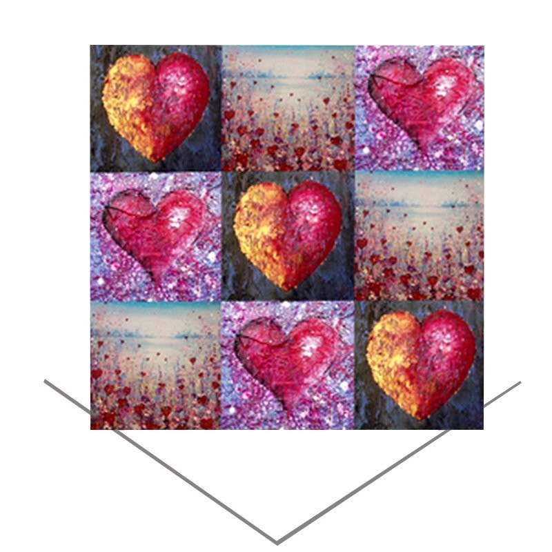 Emily Ward Lots of Love Greeting Card