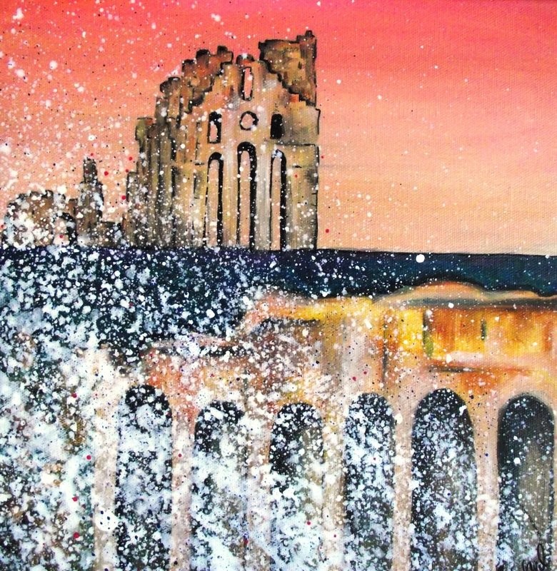 Emily Ward Tynemouth Priory Canvas Print