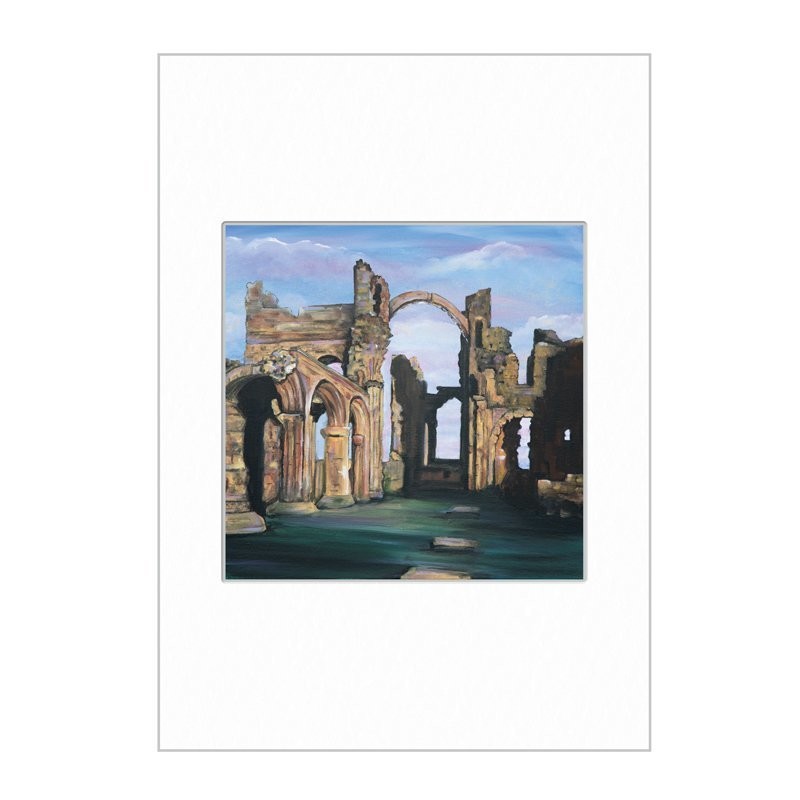 Lindisfarne Priory Mini Print A4