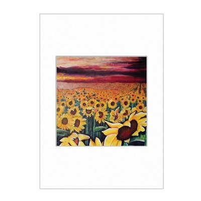Sunflowers Mini Print A4