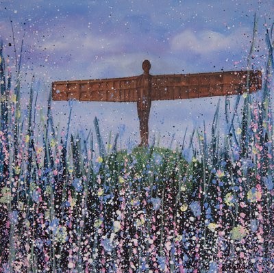 Angel of the North - Flowers