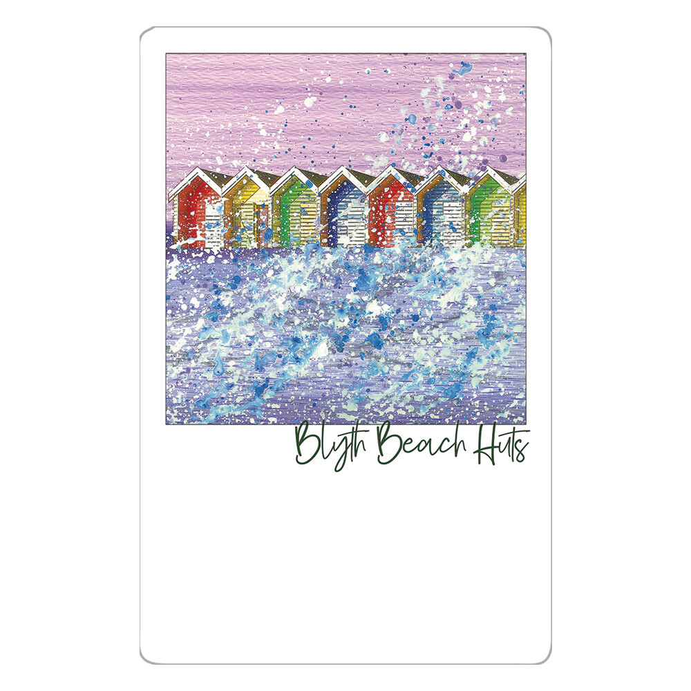 Beach Huts Magnet