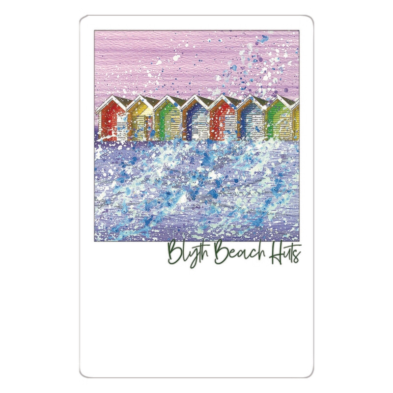 Beach Huts Magnet