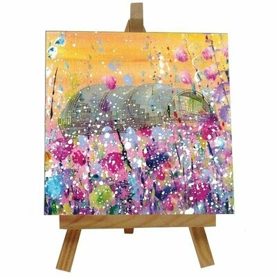 The Glasshouse Ceramic tile with easel