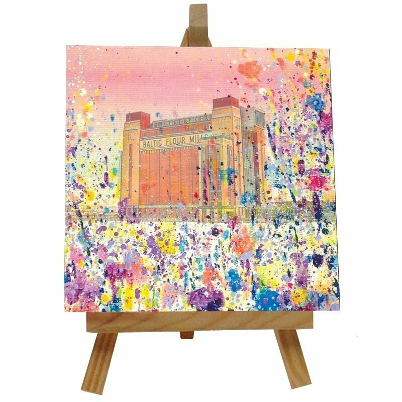 The Baltic Ceramic tile with easel