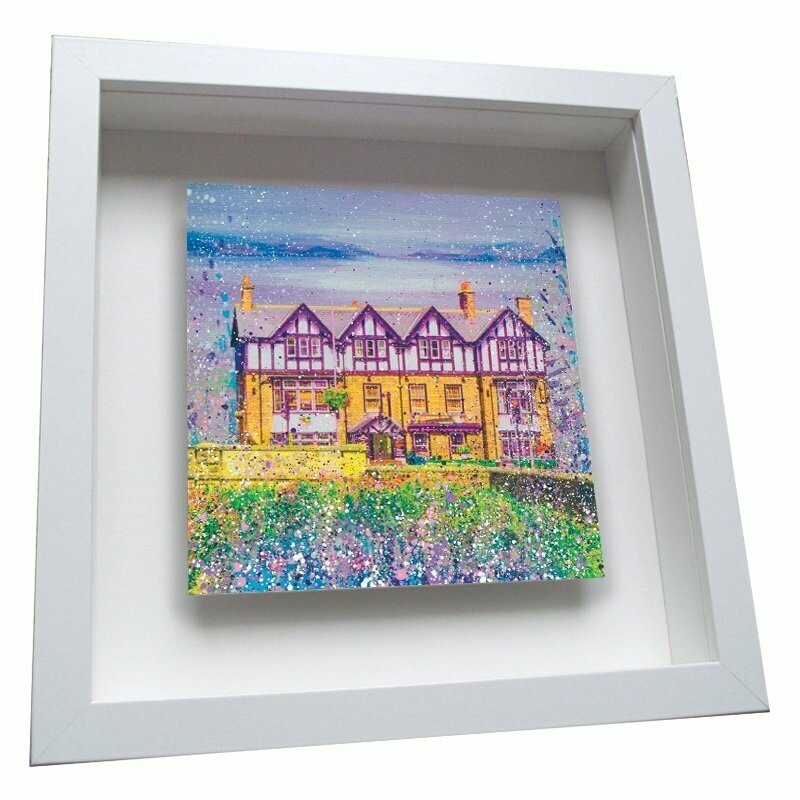 The Diamond - Framed Ceramic Tile