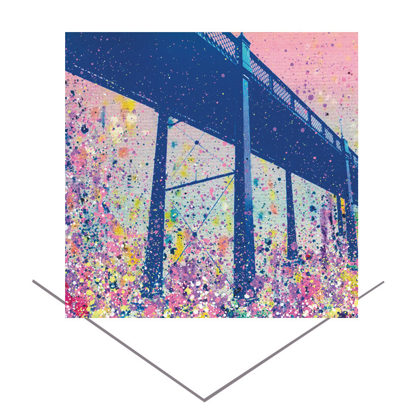 Emily Ward Armstrong Bridge Greeting Card