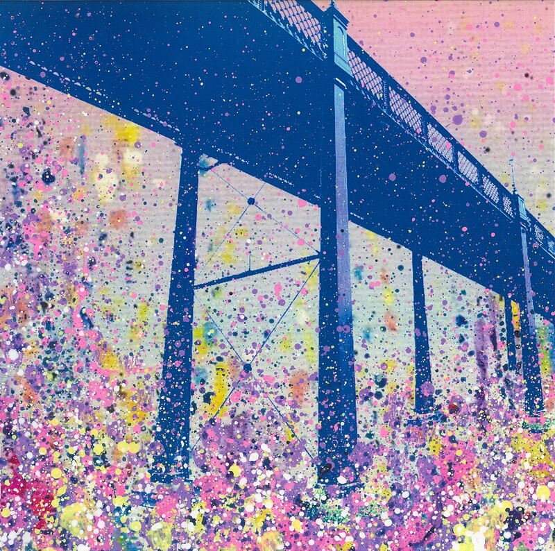 Emily Ward Armstrong Bridge Canvas Print