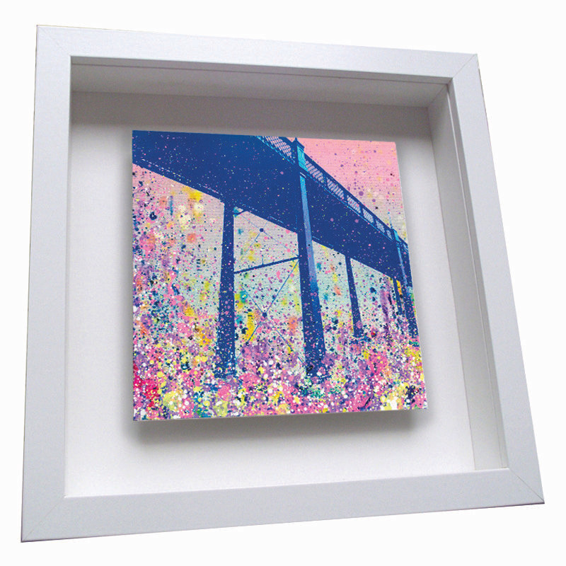 Armstrong Bridge - Framed Ceramic Tile