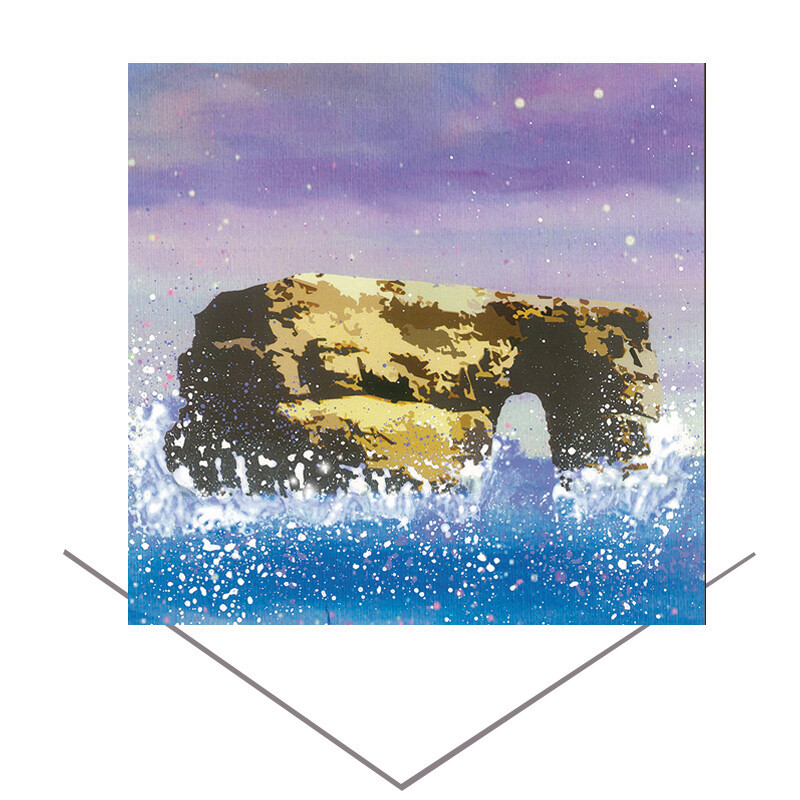 Marsden Rock Greeting Card