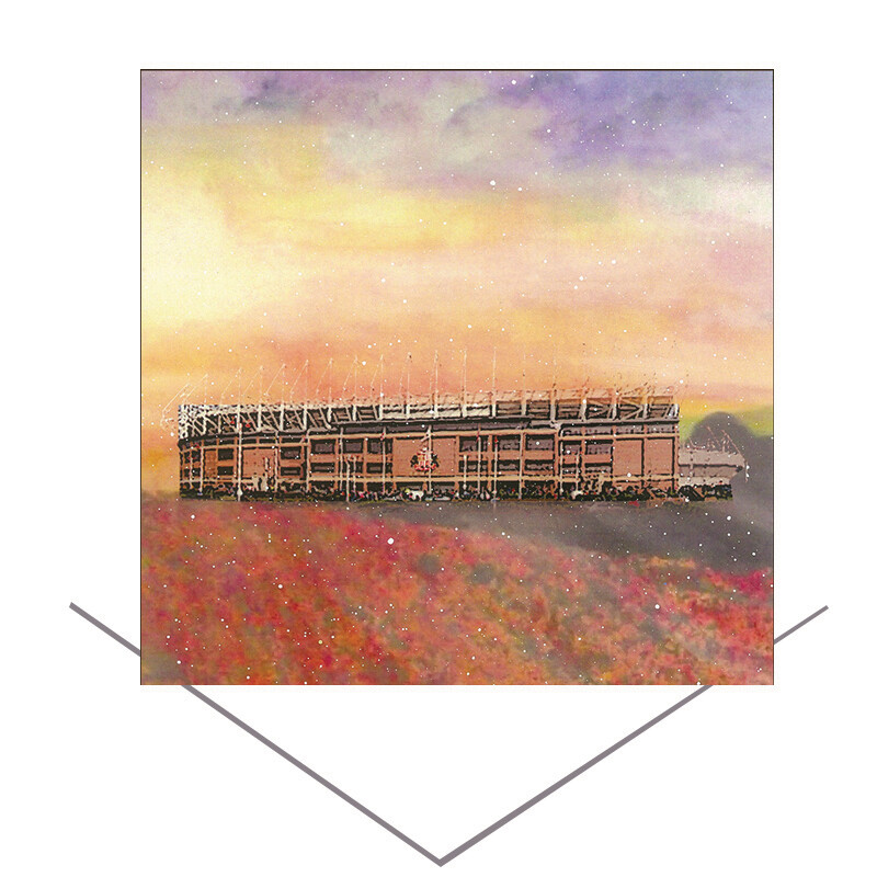 Stadium of Light Greeting Card