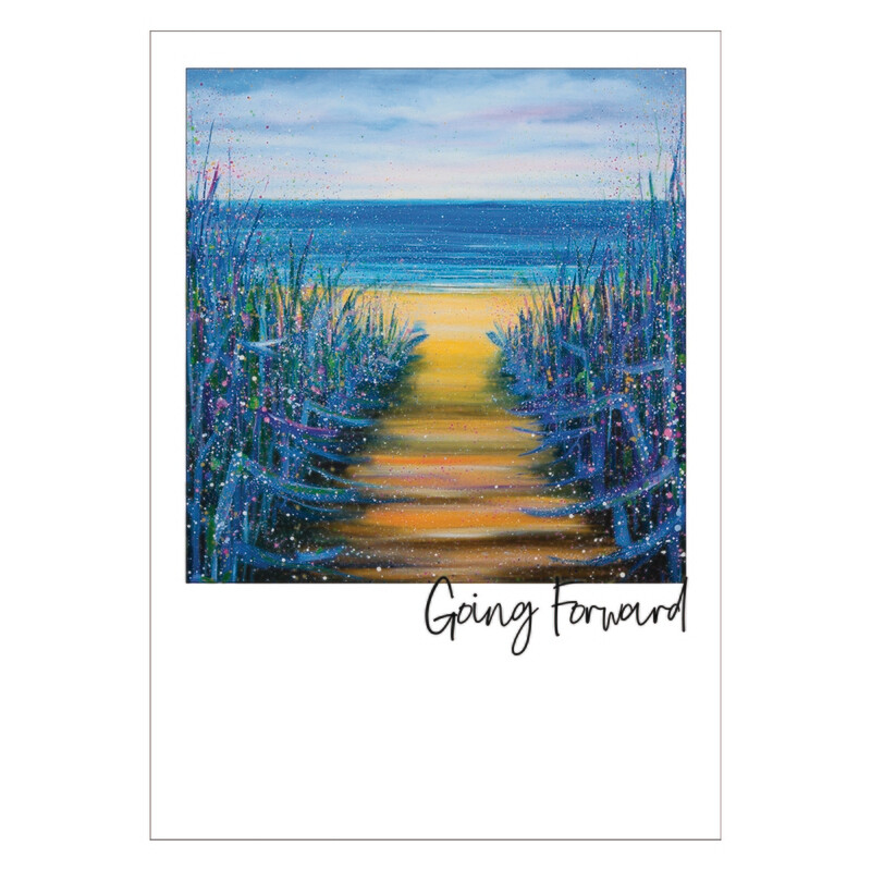 Going Forward  Postcard