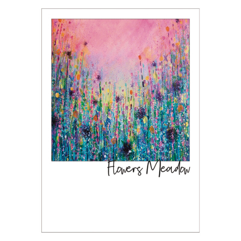 Flowers Meadow  Postcard