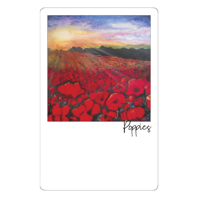 Poppies Magnet