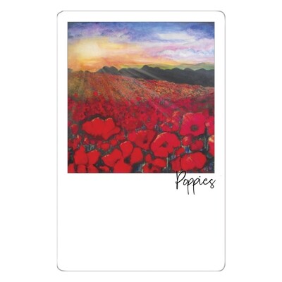 Poppies Magnet