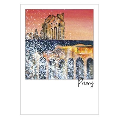 Priory Tynemouth Postcard