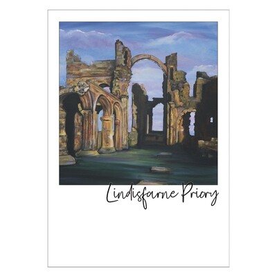 Lindisfarne Priory Postcard