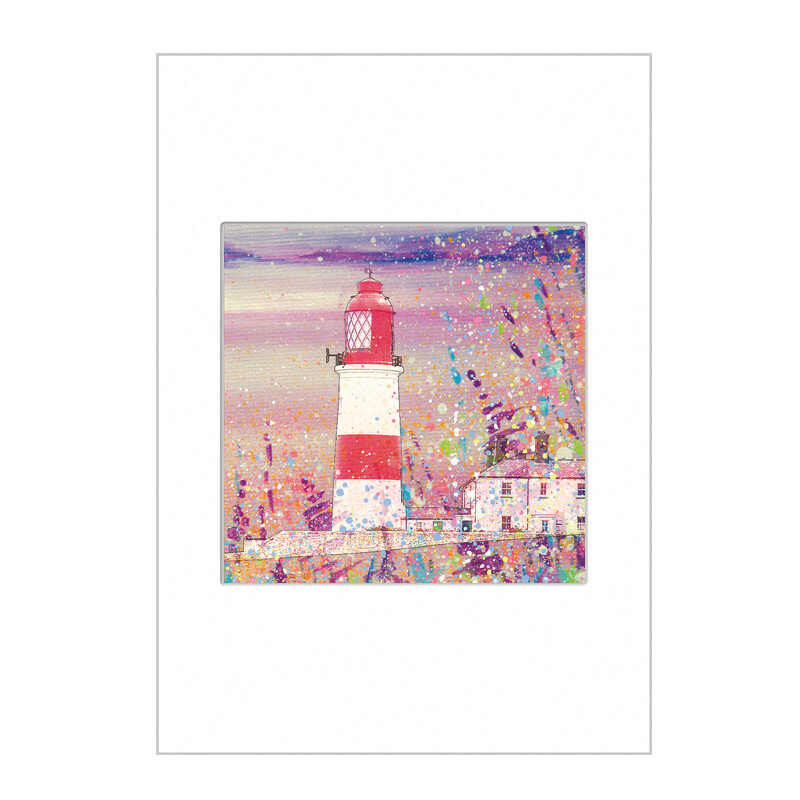 Souter lighthouse  Mini Print A4