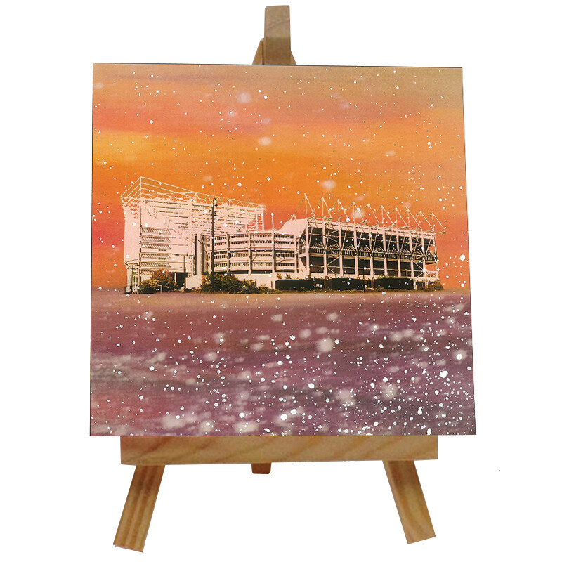 St James' Park Ceramic tile with easel