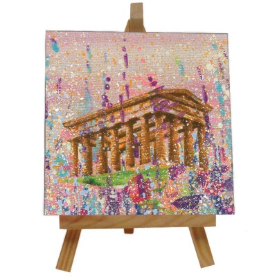 Penshaw Monument Ceramic tile with easel