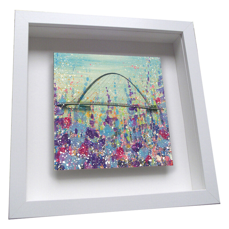 Millennium Bridge - Framed Ceramic Tile