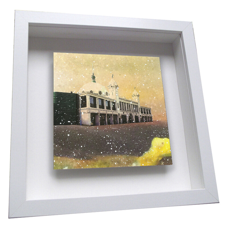 Spanish City - Framed Ceramic Tile