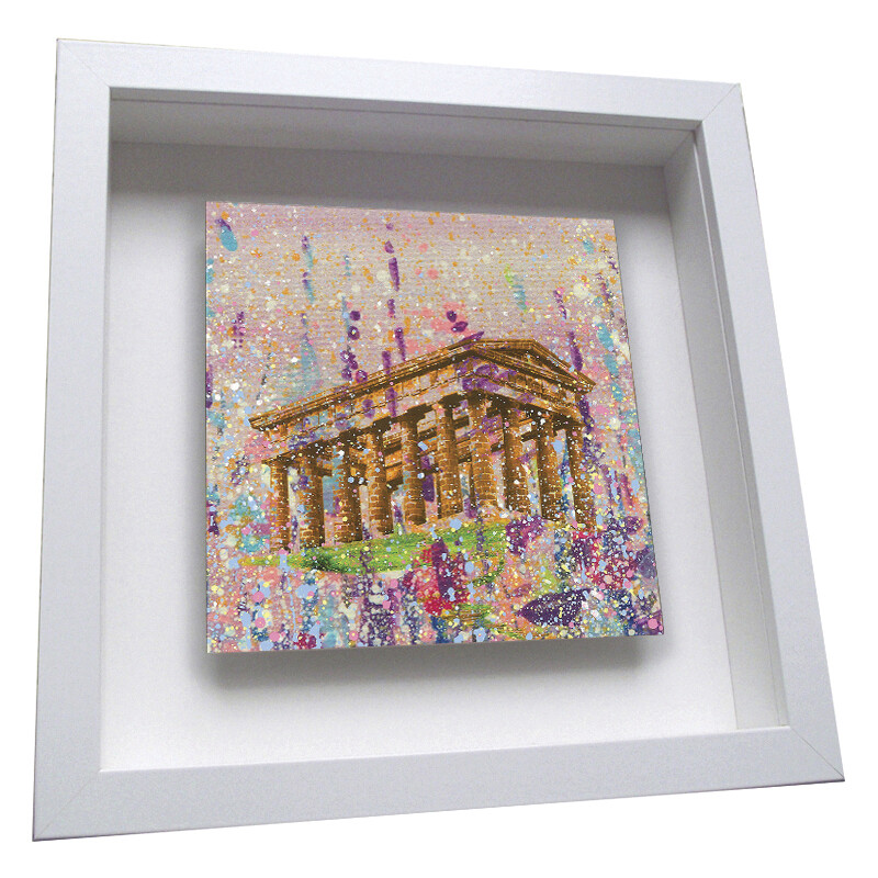 Penshaw Monument - Framed Ceramic Tile
