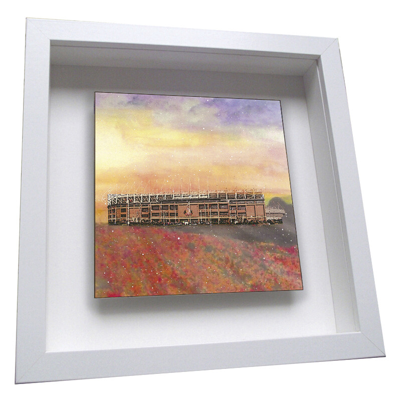 Stadium of Light- Framed Ceramic Tile